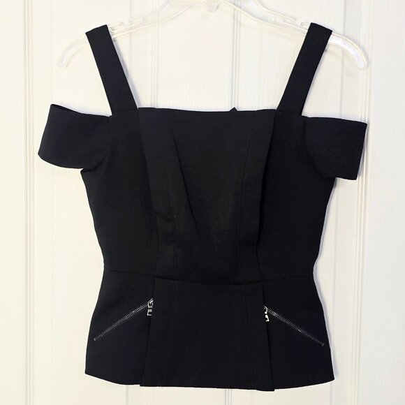 BCBG MAXAZRIA Emelya Cold Shoulder Corset Top - Picture 4 of 8